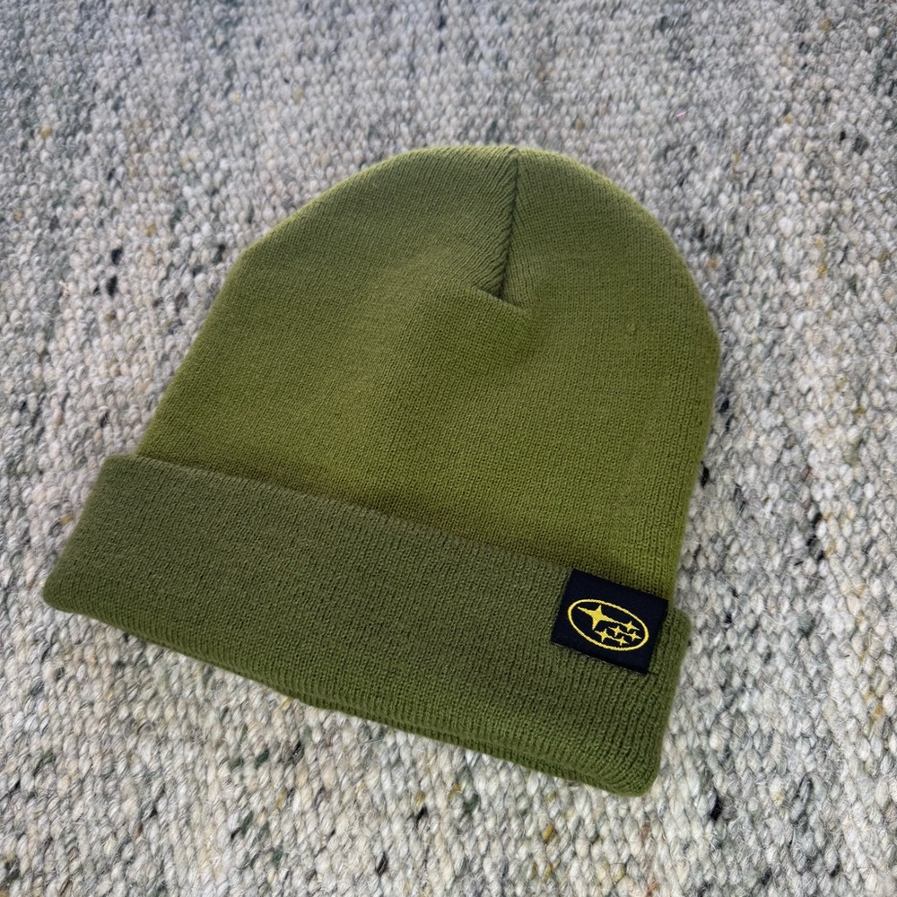 Two toned Subaru Beanie - Green